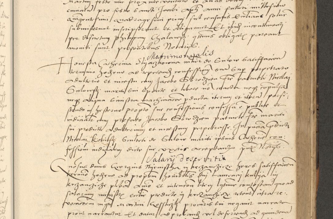 Zdjęcie nr 79 dla obiektu archiwalnego: Acta actorum causarum, sentenciarum et obligationum coram reverendo patre domino Paulo Crassowsky Varschoviensi et Omnium Sanctorum preposito, canonico vicarioque in spiritualibus ex commissione reverendissimi in Christo patris et domini domini Petri Dei gratia episcopi Cracoviensis ac officiali generali Cracoviensi ad annum Domini 1540, cuius indictio est 13, pontificatus sanctissimi in Christo patris et domini nostri domini Pauli divina providencia pape tercii anno sexto a die ac mense infrascriptis feliciter continuantur