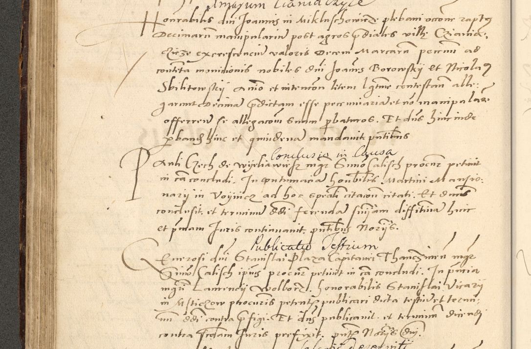 Zdjęcie nr 89 dla obiektu archiwalnego: Acta actorum causarum, sentenciarum et obligationum coram reverendo patre domino Paulo Crassowsky Varschoviensi et Omnium Sanctorum preposito, canonico vicarioque in spiritualibus ex commissione reverendissimi in Christo patris et domini domini Petri Dei gratia episcopi Cracoviensis ac officiali generali Cracoviensi ad annum Domini 1540, cuius indictio est 13, pontificatus sanctissimi in Christo patris et domini nostri domini Pauli divina providencia pape tercii anno sexto a die ac mense infrascriptis feliciter continuantur