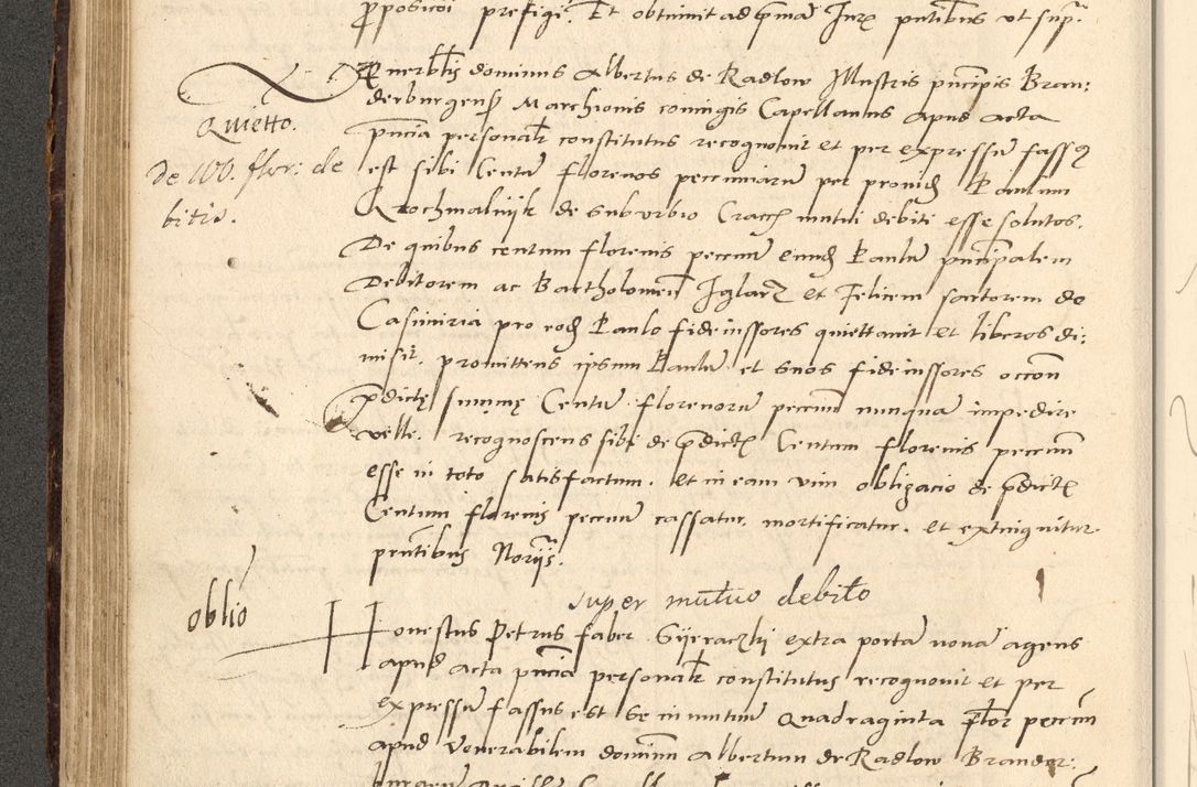 Zdjęcie nr 93 dla obiektu archiwalnego: Acta actorum causarum, sentenciarum et obligationum coram reverendo patre domino Paulo Crassowsky Varschoviensi et Omnium Sanctorum preposito, canonico vicarioque in spiritualibus ex commissione reverendissimi in Christo patris et domini domini Petri Dei gratia episcopi Cracoviensis ac officiali generali Cracoviensi ad annum Domini 1540, cuius indictio est 13, pontificatus sanctissimi in Christo patris et domini nostri domini Pauli divina providencia pape tercii anno sexto a die ac mense infrascriptis feliciter continuantur