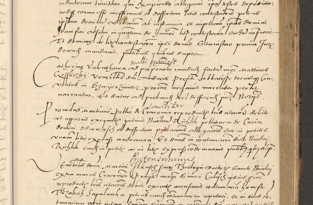 Zdjęcie nr 95 dla obiektu archiwalnego: Acta actorum causarum, sentenciarum et obligationum coram reverendo patre domino Paulo Crassowsky Varschoviensi et Omnium Sanctorum preposito, canonico vicarioque in spiritualibus ex commissione reverendissimi in Christo patris et domini domini Petri Dei gratia episcopi Cracoviensis ac officiali generali Cracoviensi ad annum Domini 1540, cuius indictio est 13, pontificatus sanctissimi in Christo patris et domini nostri domini Pauli divina providencia pape tercii anno sexto a die ac mense infrascriptis feliciter continuantur