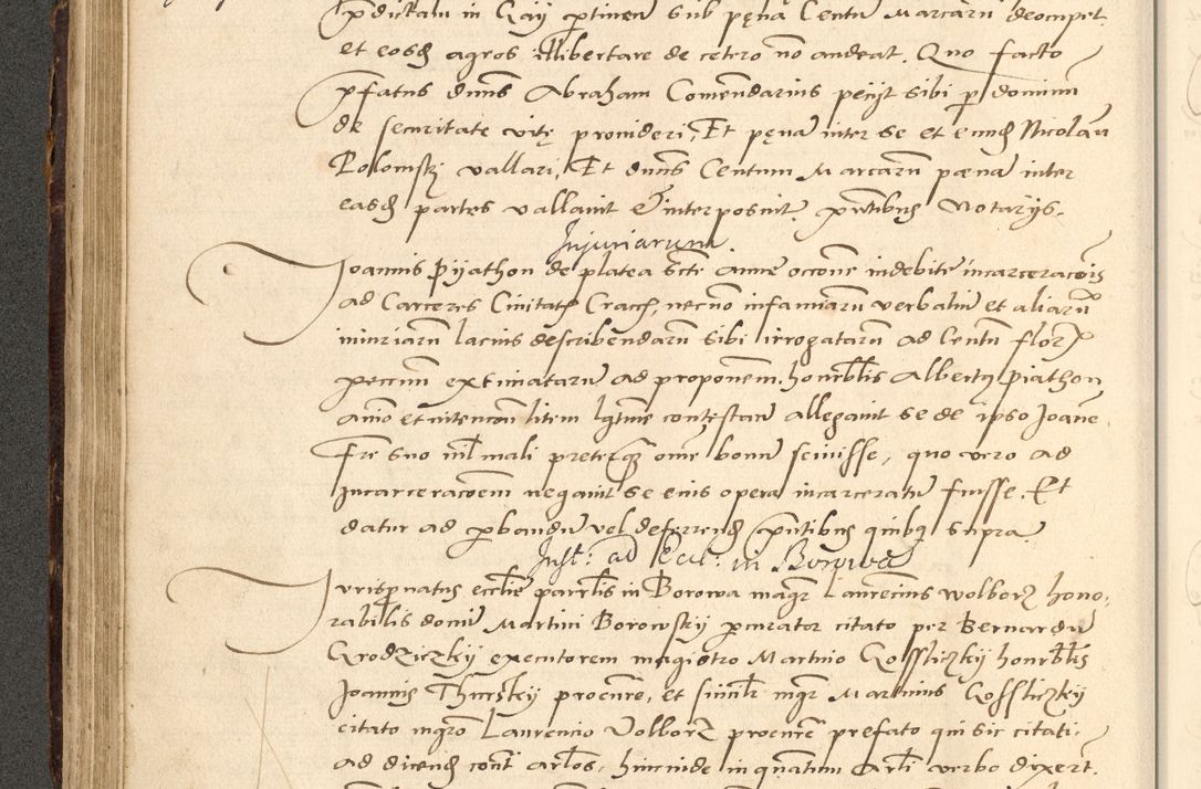 Zdjęcie nr 101 dla obiektu archiwalnego: Acta actorum causarum, sentenciarum et obligationum coram reverendo patre domino Paulo Crassowsky Varschoviensi et Omnium Sanctorum preposito, canonico vicarioque in spiritualibus ex commissione reverendissimi in Christo patris et domini domini Petri Dei gratia episcopi Cracoviensis ac officiali generali Cracoviensi ad annum Domini 1540, cuius indictio est 13, pontificatus sanctissimi in Christo patris et domini nostri domini Pauli divina providencia pape tercii anno sexto a die ac mense infrascriptis feliciter continuantur