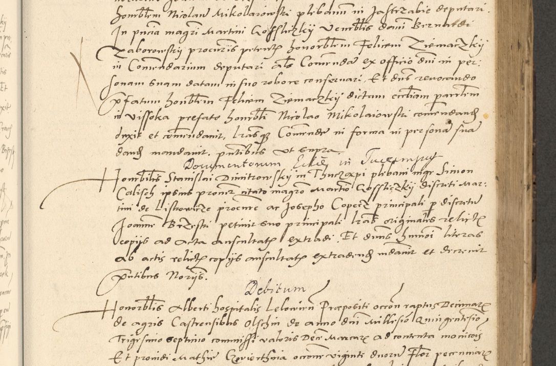 Zdjęcie nr 102 dla obiektu archiwalnego: Acta actorum causarum, sentenciarum et obligationum coram reverendo patre domino Paulo Crassowsky Varschoviensi et Omnium Sanctorum preposito, canonico vicarioque in spiritualibus ex commissione reverendissimi in Christo patris et domini domini Petri Dei gratia episcopi Cracoviensis ac officiali generali Cracoviensi ad annum Domini 1540, cuius indictio est 13, pontificatus sanctissimi in Christo patris et domini nostri domini Pauli divina providencia pape tercii anno sexto a die ac mense infrascriptis feliciter continuantur