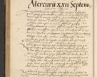 Zdjęcie nr 104 dla obiektu archiwalnego: Acta actorum causarum, sentenciarum et obligationum coram reverendo patre domino Paulo Crassowsky Varschoviensi et Omnium Sanctorum preposito, canonico vicarioque in spiritualibus ex commissione reverendissimi in Christo patris et domini domini Petri Dei gratia episcopi Cracoviensis ac officiali generali Cracoviensi ad annum Domini 1540, cuius indictio est 13, pontificatus sanctissimi in Christo patris et domini nostri domini Pauli divina providencia pape tercii anno sexto a die ac mense infrascriptis feliciter continuantur