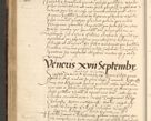 Zdjęcie nr 114 dla obiektu archiwalnego: Acta actorum causarum, sentenciarum et obligationum coram reverendo patre domino Paulo Crassowsky Varschoviensi et Omnium Sanctorum preposito, canonico vicarioque in spiritualibus ex commissione reverendissimi in Christo patris et domini domini Petri Dei gratia episcopi Cracoviensis ac officiali generali Cracoviensi ad annum Domini 1540, cuius indictio est 13, pontificatus sanctissimi in Christo patris et domini nostri domini Pauli divina providencia pape tercii anno sexto a die ac mense infrascriptis feliciter continuantur