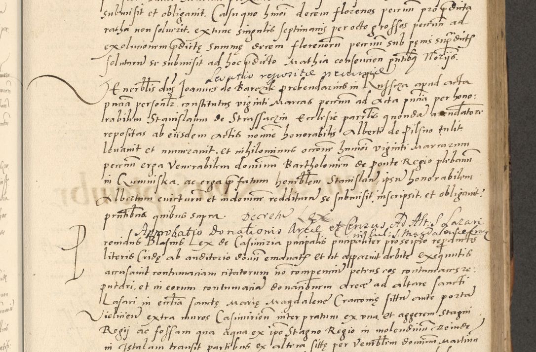 Zdjęcie nr 112 dla obiektu archiwalnego: Acta actorum causarum, sentenciarum et obligationum coram reverendo patre domino Paulo Crassowsky Varschoviensi et Omnium Sanctorum preposito, canonico vicarioque in spiritualibus ex commissione reverendissimi in Christo patris et domini domini Petri Dei gratia episcopi Cracoviensis ac officiali generali Cracoviensi ad annum Domini 1540, cuius indictio est 13, pontificatus sanctissimi in Christo patris et domini nostri domini Pauli divina providencia pape tercii anno sexto a die ac mense infrascriptis feliciter continuantur
