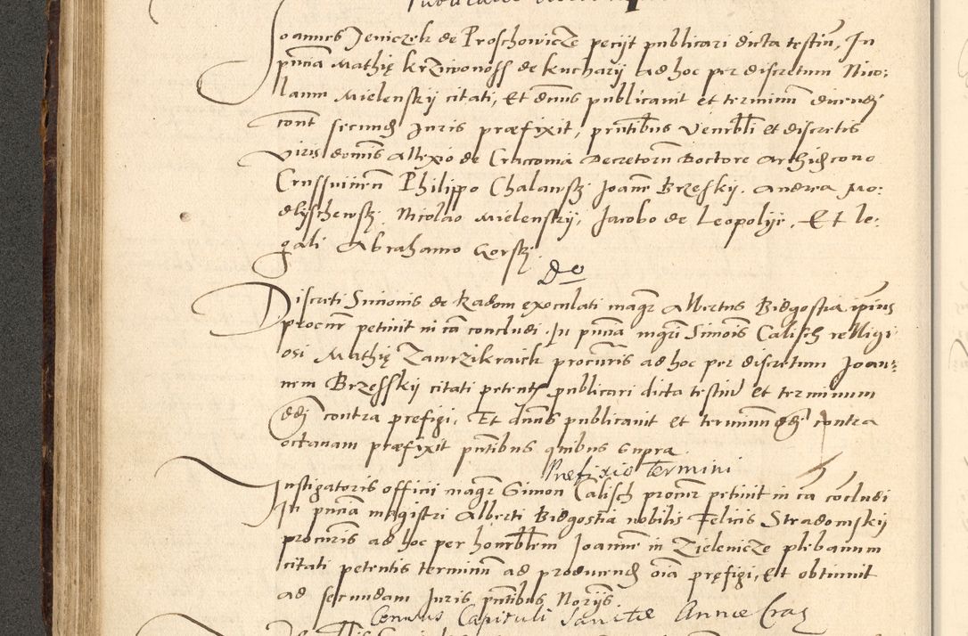 Zdjęcie nr 113 dla obiektu archiwalnego: Acta actorum causarum, sentenciarum et obligationum coram reverendo patre domino Paulo Crassowsky Varschoviensi et Omnium Sanctorum preposito, canonico vicarioque in spiritualibus ex commissione reverendissimi in Christo patris et domini domini Petri Dei gratia episcopi Cracoviensis ac officiali generali Cracoviensi ad annum Domini 1540, cuius indictio est 13, pontificatus sanctissimi in Christo patris et domini nostri domini Pauli divina providencia pape tercii anno sexto a die ac mense infrascriptis feliciter continuantur