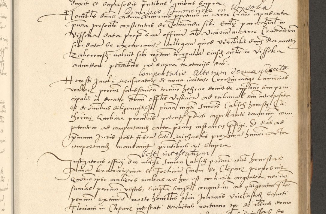 Zdjęcie nr 122 dla obiektu archiwalnego: Acta actorum causarum, sentenciarum et obligationum coram reverendo patre domino Paulo Crassowsky Varschoviensi et Omnium Sanctorum preposito, canonico vicarioque in spiritualibus ex commissione reverendissimi in Christo patris et domini domini Petri Dei gratia episcopi Cracoviensis ac officiali generali Cracoviensi ad annum Domini 1540, cuius indictio est 13, pontificatus sanctissimi in Christo patris et domini nostri domini Pauli divina providencia pape tercii anno sexto a die ac mense infrascriptis feliciter continuantur