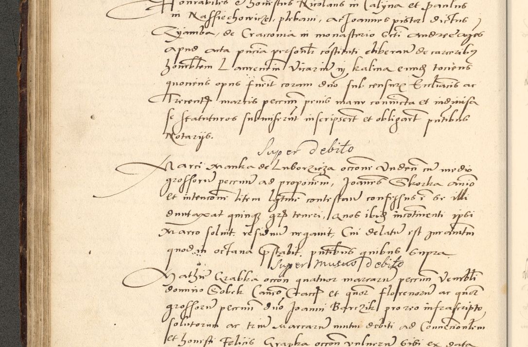 Zdjęcie nr 131 dla obiektu archiwalnego: Acta actorum causarum, sentenciarum et obligationum coram reverendo patre domino Paulo Crassowsky Varschoviensi et Omnium Sanctorum preposito, canonico vicarioque in spiritualibus ex commissione reverendissimi in Christo patris et domini domini Petri Dei gratia episcopi Cracoviensis ac officiali generali Cracoviensi ad annum Domini 1540, cuius indictio est 13, pontificatus sanctissimi in Christo patris et domini nostri domini Pauli divina providencia pape tercii anno sexto a die ac mense infrascriptis feliciter continuantur