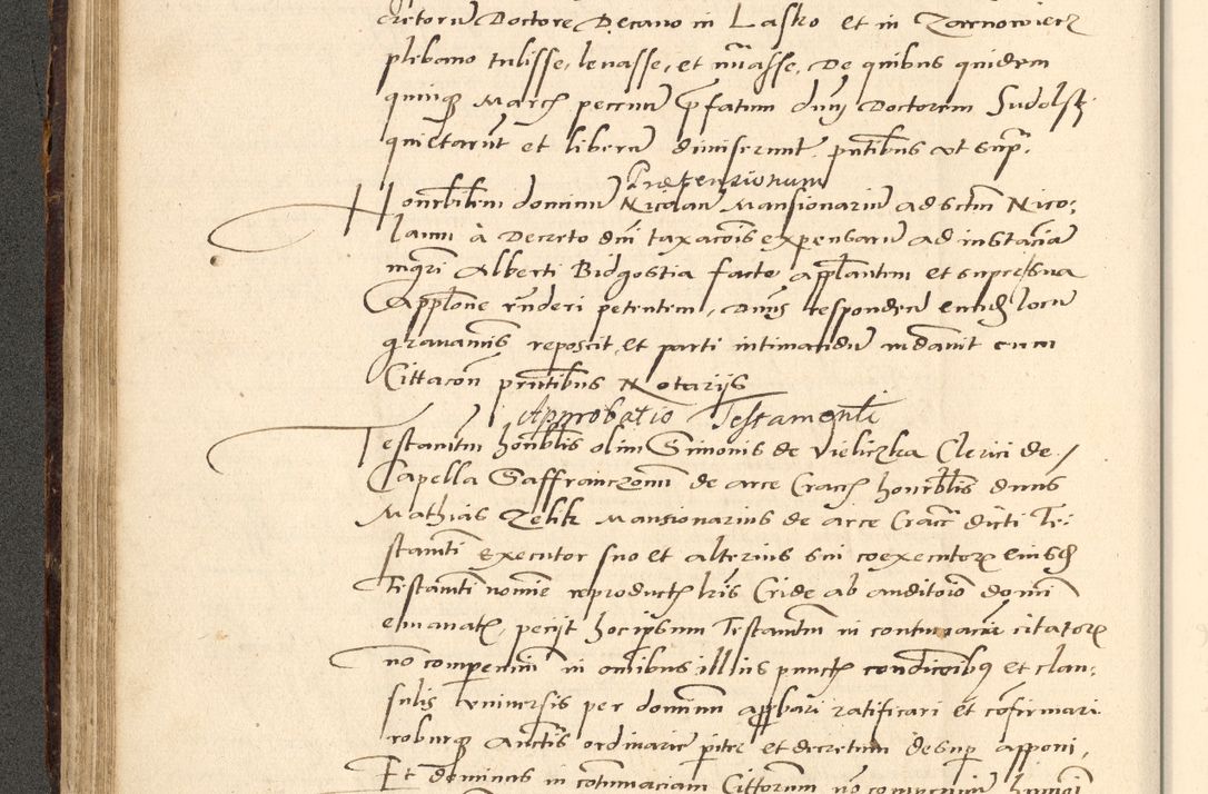 Zdjęcie nr 127 dla obiektu archiwalnego: Acta actorum causarum, sentenciarum et obligationum coram reverendo patre domino Paulo Crassowsky Varschoviensi et Omnium Sanctorum preposito, canonico vicarioque in spiritualibus ex commissione reverendissimi in Christo patris et domini domini Petri Dei gratia episcopi Cracoviensis ac officiali generali Cracoviensi ad annum Domini 1540, cuius indictio est 13, pontificatus sanctissimi in Christo patris et domini nostri domini Pauli divina providencia pape tercii anno sexto a die ac mense infrascriptis feliciter continuantur