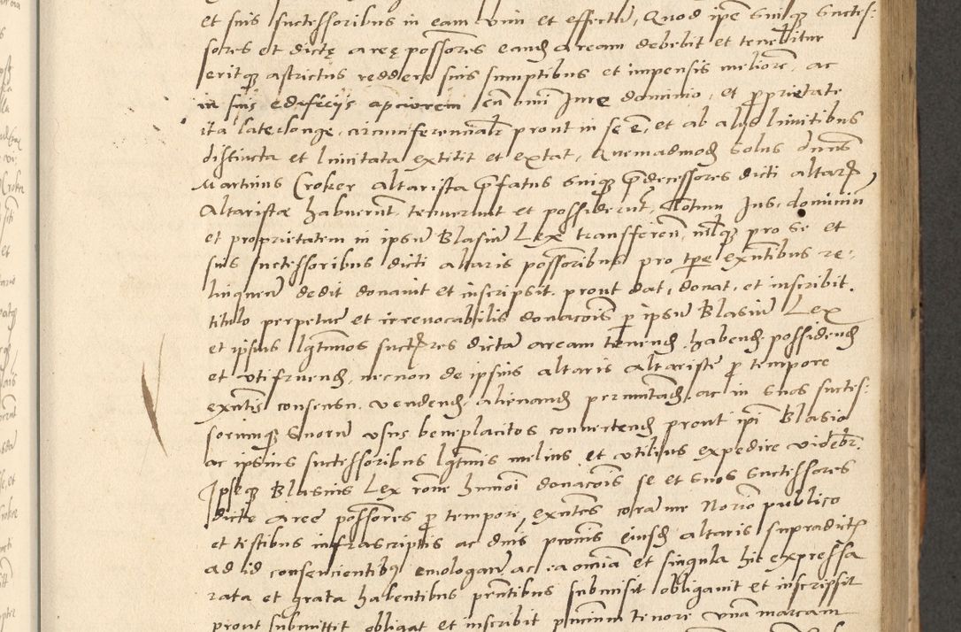 Zdjęcie nr 133 dla obiektu archiwalnego: Acta actorum causarum, sentenciarum et obligationum coram reverendo patre domino Paulo Crassowsky Varschoviensi et Omnium Sanctorum preposito, canonico vicarioque in spiritualibus ex commissione reverendissimi in Christo patris et domini domini Petri Dei gratia episcopi Cracoviensis ac officiali generali Cracoviensi ad annum Domini 1540, cuius indictio est 13, pontificatus sanctissimi in Christo patris et domini nostri domini Pauli divina providencia pape tercii anno sexto a die ac mense infrascriptis feliciter continuantur