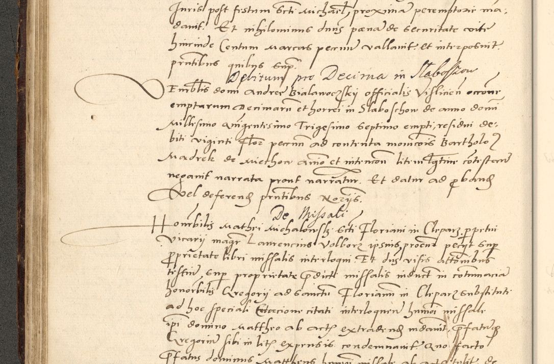 Zdjęcie nr 138 dla obiektu archiwalnego: Acta actorum causarum, sentenciarum et obligationum coram reverendo patre domino Paulo Crassowsky Varschoviensi et Omnium Sanctorum preposito, canonico vicarioque in spiritualibus ex commissione reverendissimi in Christo patris et domini domini Petri Dei gratia episcopi Cracoviensis ac officiali generali Cracoviensi ad annum Domini 1540, cuius indictio est 13, pontificatus sanctissimi in Christo patris et domini nostri domini Pauli divina providencia pape tercii anno sexto a die ac mense infrascriptis feliciter continuantur