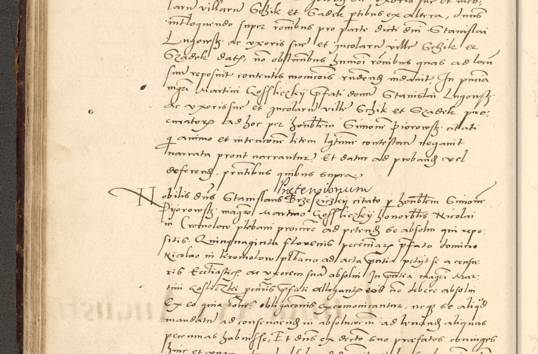 Zdjęcie nr 143 dla obiektu archiwalnego: Acta actorum causarum, sentenciarum et obligationum coram reverendo patre domino Paulo Crassowsky Varschoviensi et Omnium Sanctorum preposito, canonico vicarioque in spiritualibus ex commissione reverendissimi in Christo patris et domini domini Petri Dei gratia episcopi Cracoviensis ac officiali generali Cracoviensi ad annum Domini 1540, cuius indictio est 13, pontificatus sanctissimi in Christo patris et domini nostri domini Pauli divina providencia pape tercii anno sexto a die ac mense infrascriptis feliciter continuantur