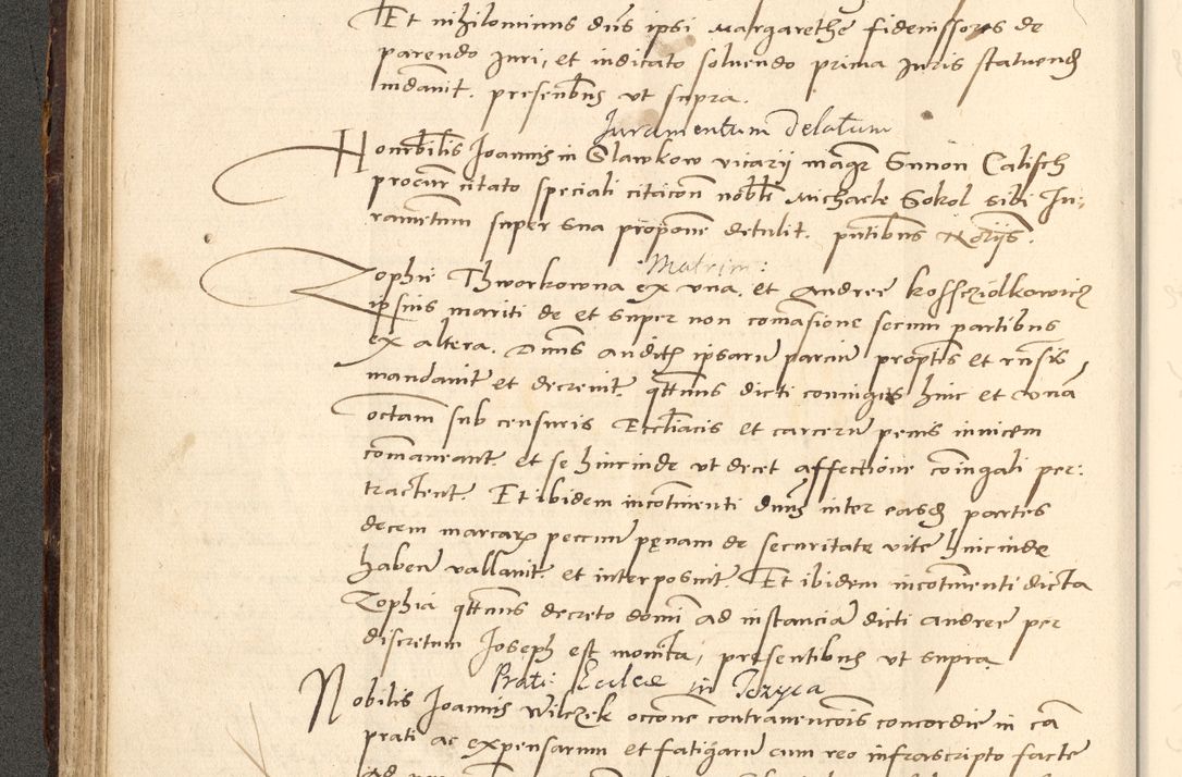 Zdjęcie nr 142 dla obiektu archiwalnego: Acta actorum causarum, sentenciarum et obligationum coram reverendo patre domino Paulo Crassowsky Varschoviensi et Omnium Sanctorum preposito, canonico vicarioque in spiritualibus ex commissione reverendissimi in Christo patris et domini domini Petri Dei gratia episcopi Cracoviensis ac officiali generali Cracoviensi ad annum Domini 1540, cuius indictio est 13, pontificatus sanctissimi in Christo patris et domini nostri domini Pauli divina providencia pape tercii anno sexto a die ac mense infrascriptis feliciter continuantur