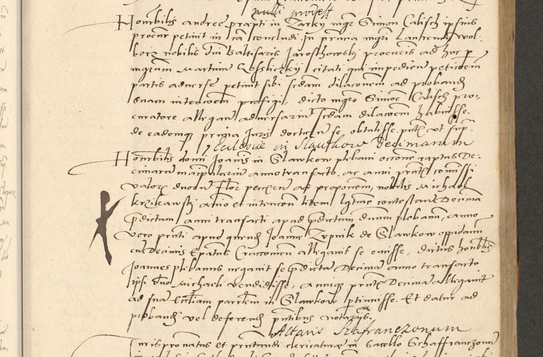 Zdjęcie nr 150 dla obiektu archiwalnego: Acta actorum causarum, sentenciarum et obligationum coram reverendo patre domino Paulo Crassowsky Varschoviensi et Omnium Sanctorum preposito, canonico vicarioque in spiritualibus ex commissione reverendissimi in Christo patris et domini domini Petri Dei gratia episcopi Cracoviensis ac officiali generali Cracoviensi ad annum Domini 1540, cuius indictio est 13, pontificatus sanctissimi in Christo patris et domini nostri domini Pauli divina providencia pape tercii anno sexto a die ac mense infrascriptis feliciter continuantur