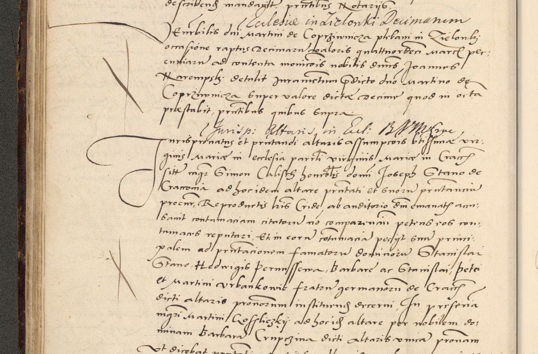 Zdjęcie nr 154 dla obiektu archiwalnego: Acta actorum causarum, sentenciarum et obligationum coram reverendo patre domino Paulo Crassowsky Varschoviensi et Omnium Sanctorum preposito, canonico vicarioque in spiritualibus ex commissione reverendissimi in Christo patris et domini domini Petri Dei gratia episcopi Cracoviensis ac officiali generali Cracoviensi ad annum Domini 1540, cuius indictio est 13, pontificatus sanctissimi in Christo patris et domini nostri domini Pauli divina providencia pape tercii anno sexto a die ac mense infrascriptis feliciter continuantur