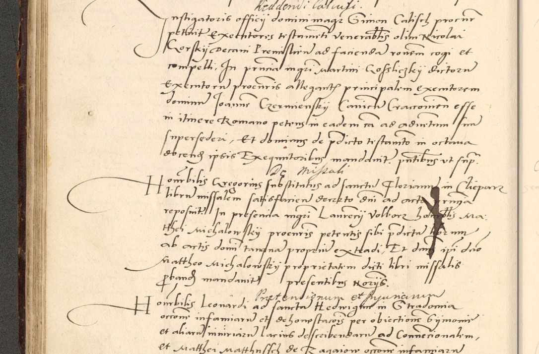 Zdjęcie nr 152 dla obiektu archiwalnego: Acta actorum causarum, sentenciarum et obligationum coram reverendo patre domino Paulo Crassowsky Varschoviensi et Omnium Sanctorum preposito, canonico vicarioque in spiritualibus ex commissione reverendissimi in Christo patris et domini domini Petri Dei gratia episcopi Cracoviensis ac officiali generali Cracoviensi ad annum Domini 1540, cuius indictio est 13, pontificatus sanctissimi in Christo patris et domini nostri domini Pauli divina providencia pape tercii anno sexto a die ac mense infrascriptis feliciter continuantur