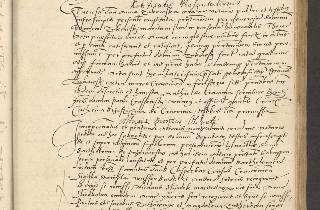 Zdjęcie nr 186 dla obiektu archiwalnego: Acta actorum causarum, sentenciarum et obligationum coram reverendo patre domino Paulo Crassowsky Varschoviensi et Omnium Sanctorum preposito, canonico vicarioque in spiritualibus ex commissione reverendissimi in Christo patris et domini domini Petri Dei gratia episcopi Cracoviensis ac officiali generali Cracoviensi ad annum Domini 1540, cuius indictio est 13, pontificatus sanctissimi in Christo patris et domini nostri domini Pauli divina providencia pape tercii anno sexto a die ac mense infrascriptis feliciter continuantur