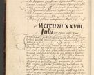 Zdjęcie nr 197 dla obiektu archiwalnego: Acta actorum causarum, sentenciarum et obligationum coram reverendo patre domino Paulo Crassowsky Varschoviensi et Omnium Sanctorum preposito, canonico vicarioque in spiritualibus ex commissione reverendissimi in Christo patris et domini domini Petri Dei gratia episcopi Cracoviensis ac officiali generali Cracoviensi ad annum Domini 1540, cuius indictio est 13, pontificatus sanctissimi in Christo patris et domini nostri domini Pauli divina providencia pape tercii anno sexto a die ac mense infrascriptis feliciter continuantur