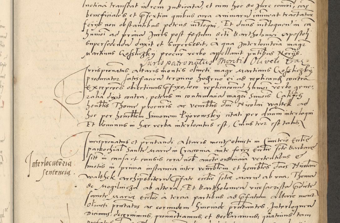 Zdjęcie nr 200 dla obiektu archiwalnego: Acta actorum causarum, sentenciarum et obligationum coram reverendo patre domino Paulo Crassowsky Varschoviensi et Omnium Sanctorum preposito, canonico vicarioque in spiritualibus ex commissione reverendissimi in Christo patris et domini domini Petri Dei gratia episcopi Cracoviensis ac officiali generali Cracoviensi ad annum Domini 1540, cuius indictio est 13, pontificatus sanctissimi in Christo patris et domini nostri domini Pauli divina providencia pape tercii anno sexto a die ac mense infrascriptis feliciter continuantur