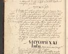 Zdjęcie nr 201 dla obiektu archiwalnego: Acta actorum causarum, sentenciarum et obligationum coram reverendo patre domino Paulo Crassowsky Varschoviensi et Omnium Sanctorum preposito, canonico vicarioque in spiritualibus ex commissione reverendissimi in Christo patris et domini domini Petri Dei gratia episcopi Cracoviensis ac officiali generali Cracoviensi ad annum Domini 1540, cuius indictio est 13, pontificatus sanctissimi in Christo patris et domini nostri domini Pauli divina providencia pape tercii anno sexto a die ac mense infrascriptis feliciter continuantur