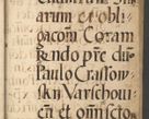 Zdjęcie nr 206 dla obiektu archiwalnego: Acta actorum causarum, sentenciarum et obligationum coram reverendo patre domino Paulo Crassowsky Varschoviensi et Omnium Sanctorum preposito, canonico vicarioque in spiritualibus ex commissione reverendissimi in Christo patris et domini domini Petri Dei gratia episcopi Cracoviensis ac officiali generali Cracoviensi ad annum Domini 1540, cuius indictio est 13, pontificatus sanctissimi in Christo patris et domini nostri domini Pauli divina providencia pape tercii anno sexto a die ac mense infrascriptis feliciter continuantur