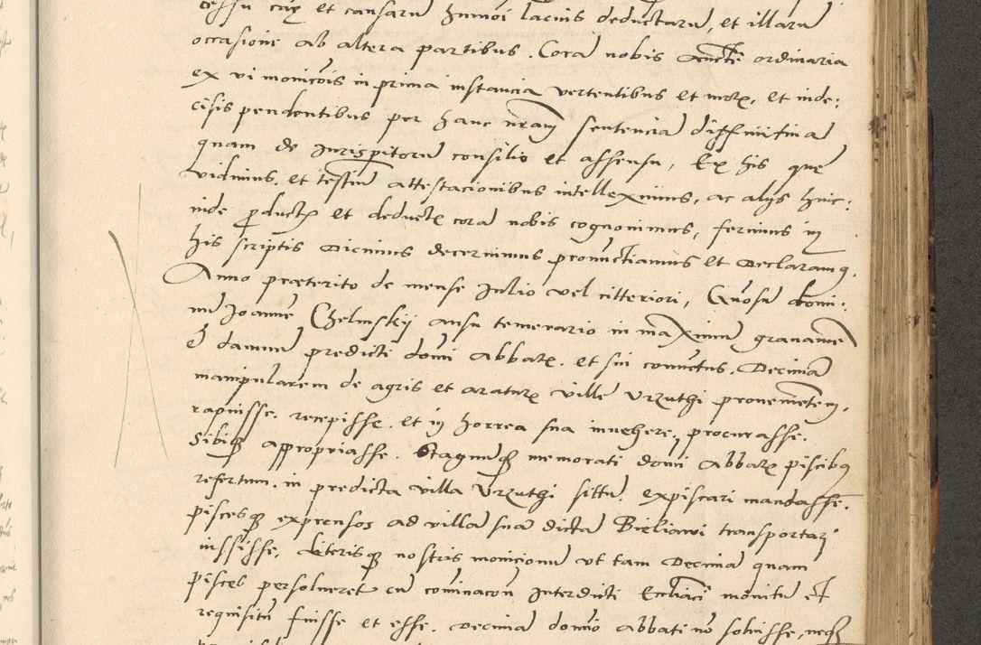 Zdjęcie nr 223 dla obiektu archiwalnego: Acta actorum causarum, sentenciarum et obligationum coram reverendo patre domino Paulo Crassowsky Varschoviensi et Omnium Sanctorum preposito, canonico vicarioque in spiritualibus ex commissione reverendissimi in Christo patris et domini domini Petri Dei gratia episcopi Cracoviensis ac officiali generali Cracoviensi ad annum Domini 1540, cuius indictio est 13, pontificatus sanctissimi in Christo patris et domini nostri domini Pauli divina providencia pape tercii anno sexto a die ac mense infrascriptis feliciter continuantur