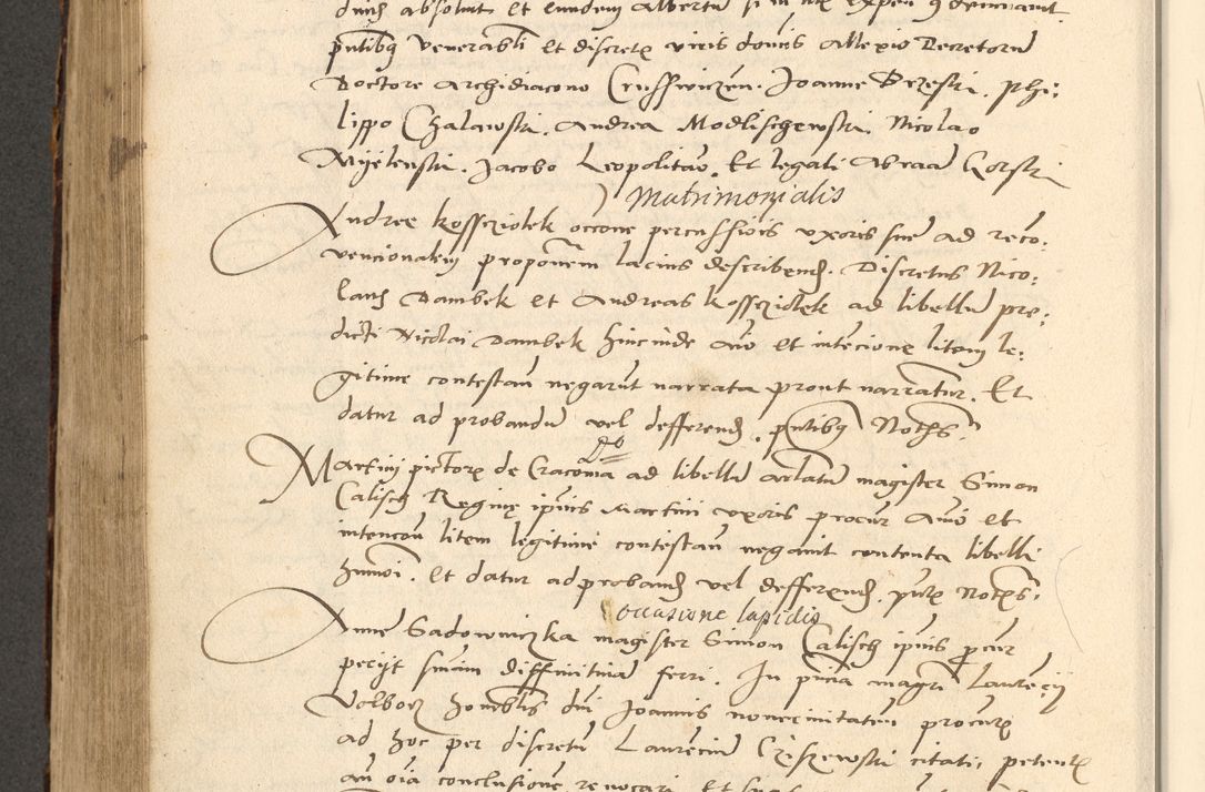 Zdjęcie nr 228 dla obiektu archiwalnego: Acta actorum causarum, sentenciarum et obligationum coram reverendo patre domino Paulo Crassowsky Varschoviensi et Omnium Sanctorum preposito, canonico vicarioque in spiritualibus ex commissione reverendissimi in Christo patris et domini domini Petri Dei gratia episcopi Cracoviensis ac officiali generali Cracoviensi ad annum Domini 1540, cuius indictio est 13, pontificatus sanctissimi in Christo patris et domini nostri domini Pauli divina providencia pape tercii anno sexto a die ac mense infrascriptis feliciter continuantur