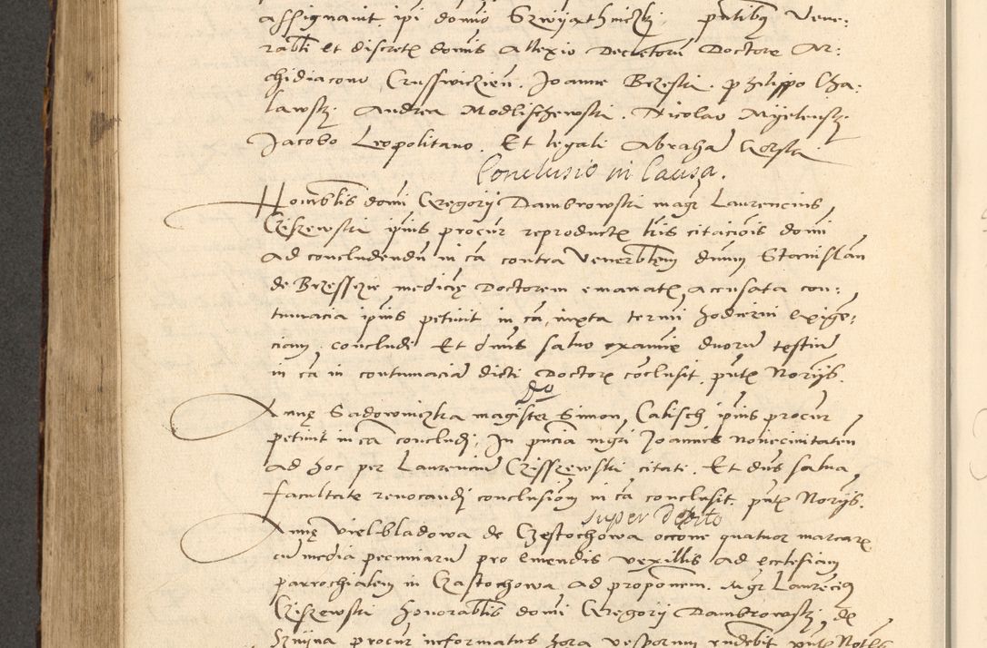 Zdjęcie nr 231 dla obiektu archiwalnego: Acta actorum causarum, sentenciarum et obligationum coram reverendo patre domino Paulo Crassowsky Varschoviensi et Omnium Sanctorum preposito, canonico vicarioque in spiritualibus ex commissione reverendissimi in Christo patris et domini domini Petri Dei gratia episcopi Cracoviensis ac officiali generali Cracoviensi ad annum Domini 1540, cuius indictio est 13, pontificatus sanctissimi in Christo patris et domini nostri domini Pauli divina providencia pape tercii anno sexto a die ac mense infrascriptis feliciter continuantur