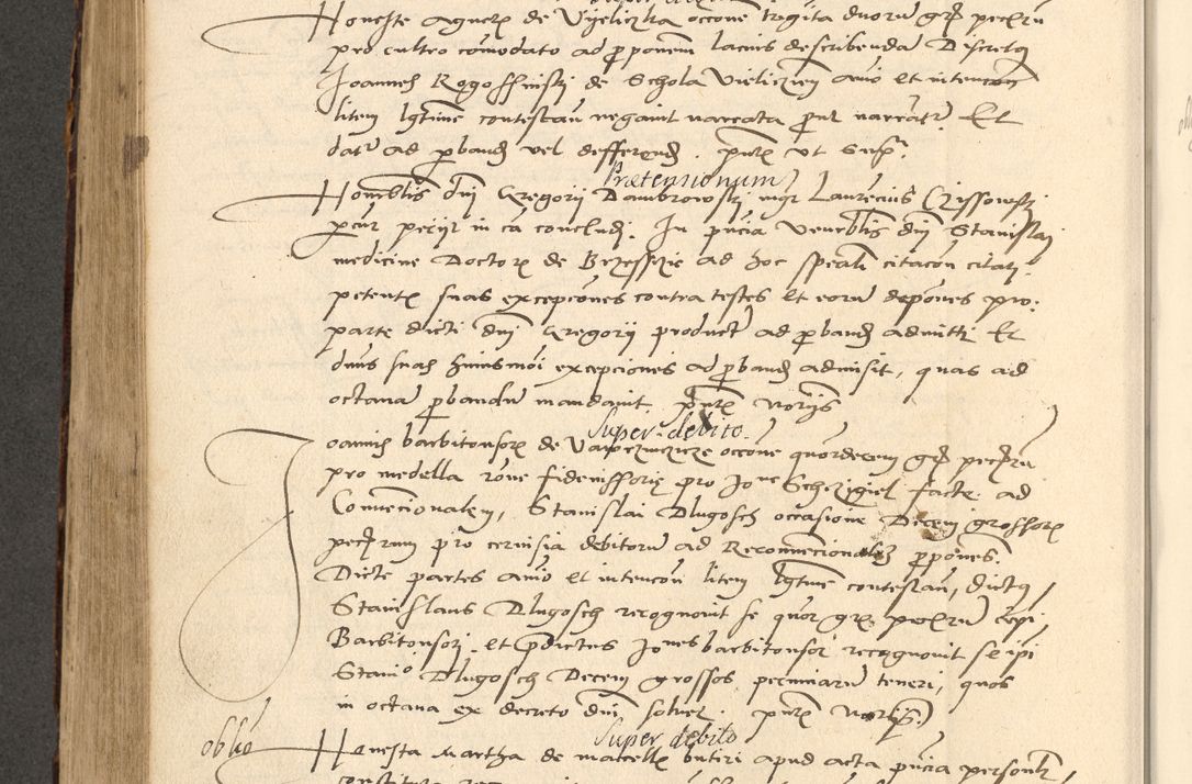 Zdjęcie nr 248 dla obiektu archiwalnego: Acta actorum causarum, sentenciarum et obligationum coram reverendo patre domino Paulo Crassowsky Varschoviensi et Omnium Sanctorum preposito, canonico vicarioque in spiritualibus ex commissione reverendissimi in Christo patris et domini domini Petri Dei gratia episcopi Cracoviensis ac officiali generali Cracoviensi ad annum Domini 1540, cuius indictio est 13, pontificatus sanctissimi in Christo patris et domini nostri domini Pauli divina providencia pape tercii anno sexto a die ac mense infrascriptis feliciter continuantur