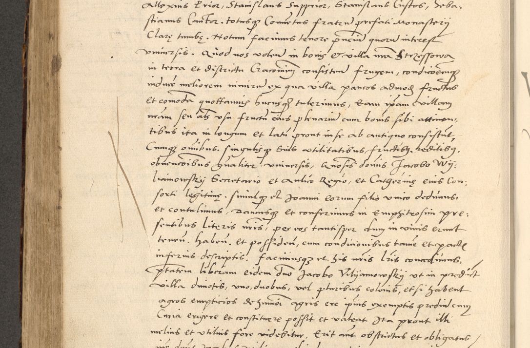 Zdjęcie nr 263 dla obiektu archiwalnego: Acta actorum causarum, sentenciarum et obligationum coram reverendo patre domino Paulo Crassowsky Varschoviensi et Omnium Sanctorum preposito, canonico vicarioque in spiritualibus ex commissione reverendissimi in Christo patris et domini domini Petri Dei gratia episcopi Cracoviensis ac officiali generali Cracoviensi ad annum Domini 1540, cuius indictio est 13, pontificatus sanctissimi in Christo patris et domini nostri domini Pauli divina providencia pape tercii anno sexto a die ac mense infrascriptis feliciter continuantur