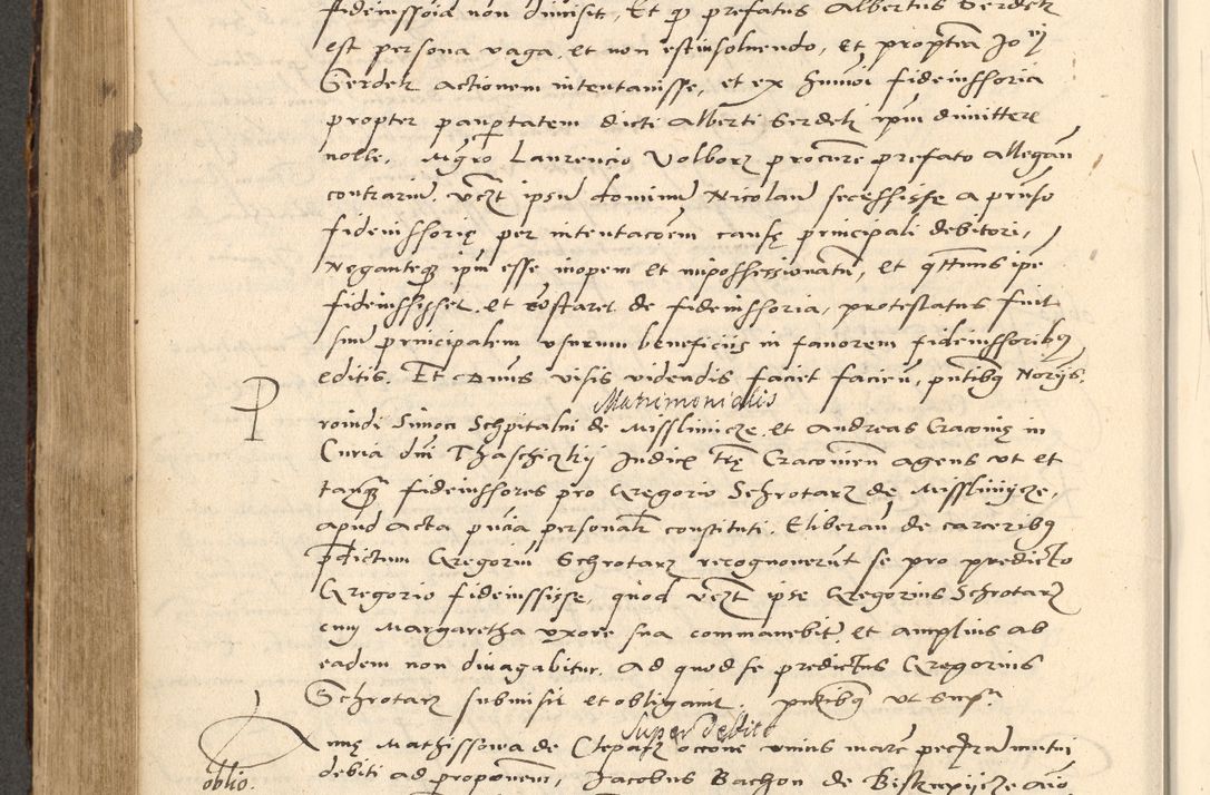Zdjęcie nr 271 dla obiektu archiwalnego: Acta actorum causarum, sentenciarum et obligationum coram reverendo patre domino Paulo Crassowsky Varschoviensi et Omnium Sanctorum preposito, canonico vicarioque in spiritualibus ex commissione reverendissimi in Christo patris et domini domini Petri Dei gratia episcopi Cracoviensis ac officiali generali Cracoviensi ad annum Domini 1540, cuius indictio est 13, pontificatus sanctissimi in Christo patris et domini nostri domini Pauli divina providencia pape tercii anno sexto a die ac mense infrascriptis feliciter continuantur