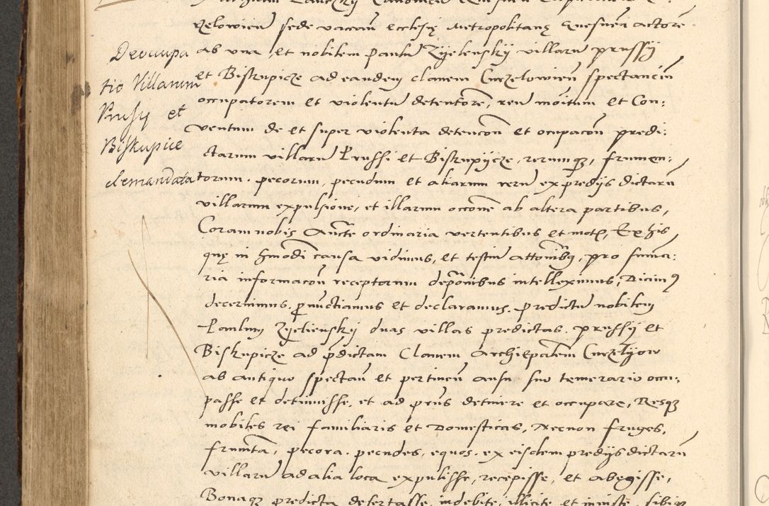 Zdjęcie nr 273 dla obiektu archiwalnego: Acta actorum causarum, sentenciarum et obligationum coram reverendo patre domino Paulo Crassowsky Varschoviensi et Omnium Sanctorum preposito, canonico vicarioque in spiritualibus ex commissione reverendissimi in Christo patris et domini domini Petri Dei gratia episcopi Cracoviensis ac officiali generali Cracoviensi ad annum Domini 1540, cuius indictio est 13, pontificatus sanctissimi in Christo patris et domini nostri domini Pauli divina providencia pape tercii anno sexto a die ac mense infrascriptis feliciter continuantur