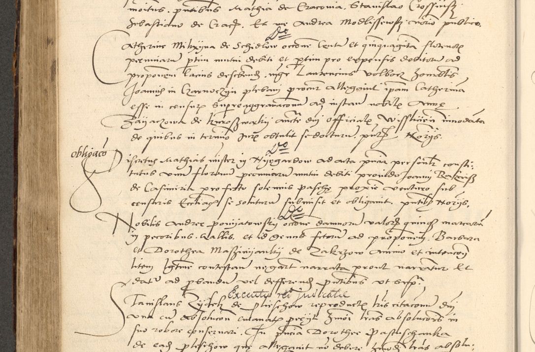 Zdjęcie nr 281 dla obiektu archiwalnego: Acta actorum causarum, sentenciarum et obligationum coram reverendo patre domino Paulo Crassowsky Varschoviensi et Omnium Sanctorum preposito, canonico vicarioque in spiritualibus ex commissione reverendissimi in Christo patris et domini domini Petri Dei gratia episcopi Cracoviensis ac officiali generali Cracoviensi ad annum Domini 1540, cuius indictio est 13, pontificatus sanctissimi in Christo patris et domini nostri domini Pauli divina providencia pape tercii anno sexto a die ac mense infrascriptis feliciter continuantur