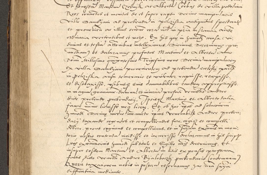 Zdjęcie nr 288 dla obiektu archiwalnego: Acta actorum causarum, sentenciarum et obligationum coram reverendo patre domino Paulo Crassowsky Varschoviensi et Omnium Sanctorum preposito, canonico vicarioque in spiritualibus ex commissione reverendissimi in Christo patris et domini domini Petri Dei gratia episcopi Cracoviensis ac officiali generali Cracoviensi ad annum Domini 1540, cuius indictio est 13, pontificatus sanctissimi in Christo patris et domini nostri domini Pauli divina providencia pape tercii anno sexto a die ac mense infrascriptis feliciter continuantur