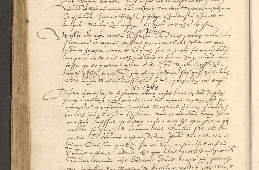 Zdjęcie nr 310 dla obiektu archiwalnego: Acta actorum causarum, sentenciarum et obligationum coram reverendo patre domino Paulo Crassowsky Varschoviensi et Omnium Sanctorum preposito, canonico vicarioque in spiritualibus ex commissione reverendissimi in Christo patris et domini domini Petri Dei gratia episcopi Cracoviensis ac officiali generali Cracoviensi ad annum Domini 1540, cuius indictio est 13, pontificatus sanctissimi in Christo patris et domini nostri domini Pauli divina providencia pape tercii anno sexto a die ac mense infrascriptis feliciter continuantur