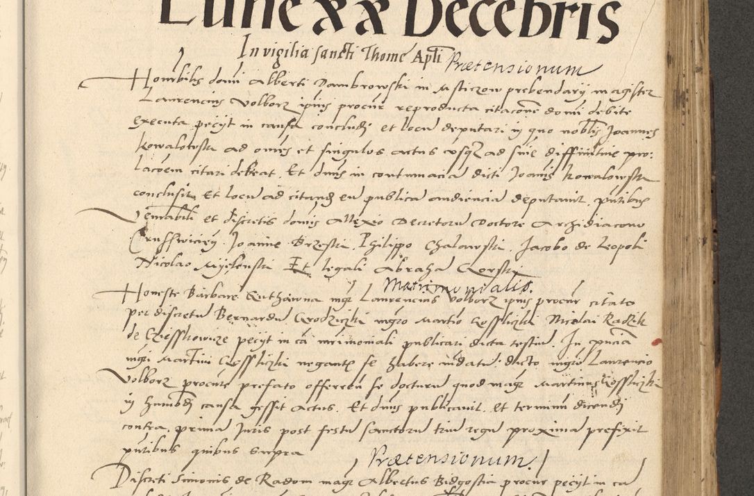 Zdjęcie nr 325 dla obiektu archiwalnego: Acta actorum causarum, sentenciarum et obligationum coram reverendo patre domino Paulo Crassowsky Varschoviensi et Omnium Sanctorum preposito, canonico vicarioque in spiritualibus ex commissione reverendissimi in Christo patris et domini domini Petri Dei gratia episcopi Cracoviensis ac officiali generali Cracoviensi ad annum Domini 1540, cuius indictio est 13, pontificatus sanctissimi in Christo patris et domini nostri domini Pauli divina providencia pape tercii anno sexto a die ac mense infrascriptis feliciter continuantur