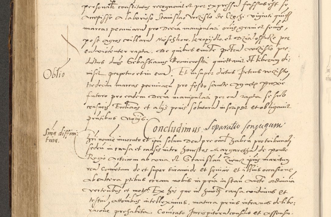 Zdjęcie nr 324 dla obiektu archiwalnego: Acta actorum causarum, sentenciarum et obligationum coram reverendo patre domino Paulo Crassowsky Varschoviensi et Omnium Sanctorum preposito, canonico vicarioque in spiritualibus ex commissione reverendissimi in Christo patris et domini domini Petri Dei gratia episcopi Cracoviensis ac officiali generali Cracoviensi ad annum Domini 1540, cuius indictio est 13, pontificatus sanctissimi in Christo patris et domini nostri domini Pauli divina providencia pape tercii anno sexto a die ac mense infrascriptis feliciter continuantur