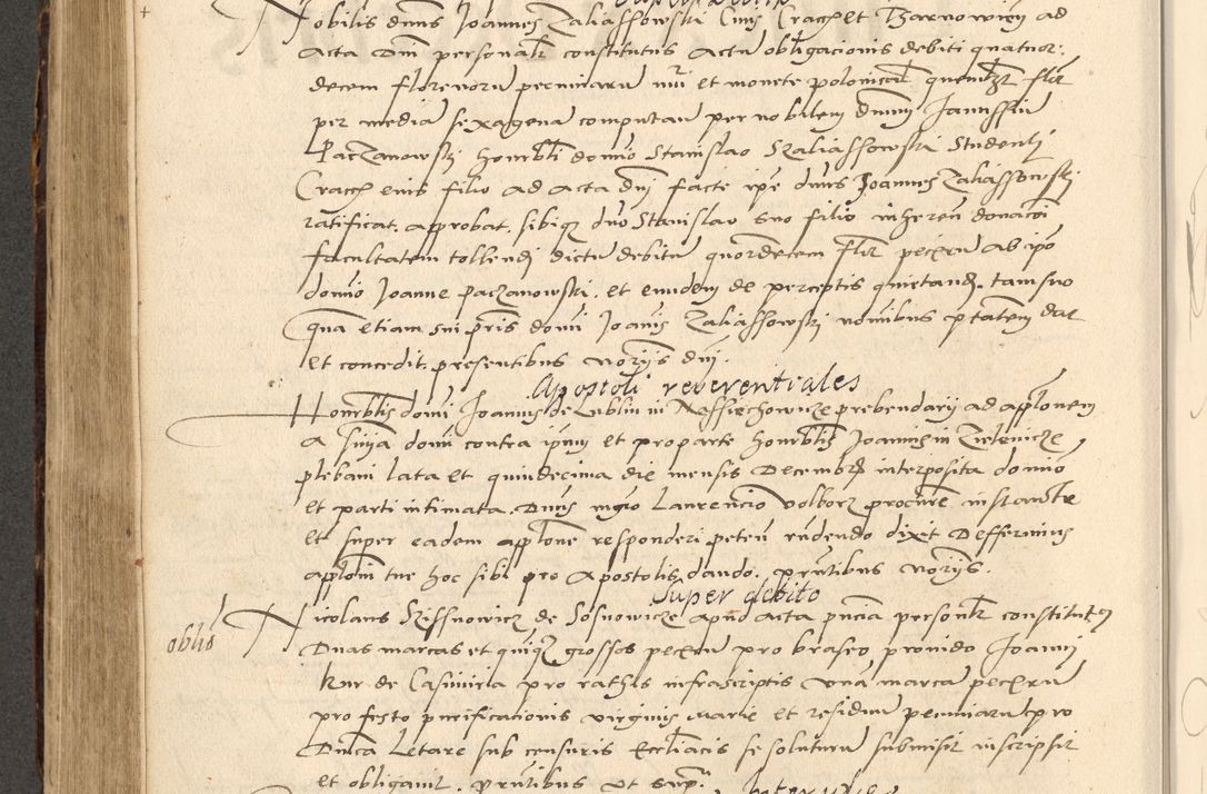 Zdjęcie nr 323 dla obiektu archiwalnego: Acta actorum causarum, sentenciarum et obligationum coram reverendo patre domino Paulo Crassowsky Varschoviensi et Omnium Sanctorum preposito, canonico vicarioque in spiritualibus ex commissione reverendissimi in Christo patris et domini domini Petri Dei gratia episcopi Cracoviensis ac officiali generali Cracoviensi ad annum Domini 1540, cuius indictio est 13, pontificatus sanctissimi in Christo patris et domini nostri domini Pauli divina providencia pape tercii anno sexto a die ac mense infrascriptis feliciter continuantur