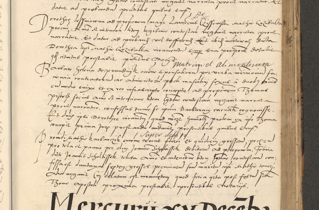 Zdjęcie nr 335 dla obiektu archiwalnego: Acta actorum causarum, sentenciarum et obligationum coram reverendo patre domino Paulo Crassowsky Varschoviensi et Omnium Sanctorum preposito, canonico vicarioque in spiritualibus ex commissione reverendissimi in Christo patris et domini domini Petri Dei gratia episcopi Cracoviensis ac officiali generali Cracoviensi ad annum Domini 1540, cuius indictio est 13, pontificatus sanctissimi in Christo patris et domini nostri domini Pauli divina providencia pape tercii anno sexto a die ac mense infrascriptis feliciter continuantur