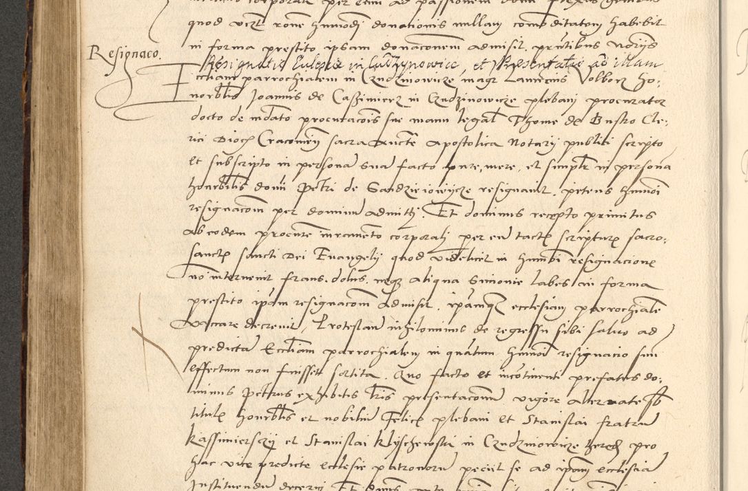 Zdjęcie nr 337 dla obiektu archiwalnego: Acta actorum causarum, sentenciarum et obligationum coram reverendo patre domino Paulo Crassowsky Varschoviensi et Omnium Sanctorum preposito, canonico vicarioque in spiritualibus ex commissione reverendissimi in Christo patris et domini domini Petri Dei gratia episcopi Cracoviensis ac officiali generali Cracoviensi ad annum Domini 1540, cuius indictio est 13, pontificatus sanctissimi in Christo patris et domini nostri domini Pauli divina providencia pape tercii anno sexto a die ac mense infrascriptis feliciter continuantur