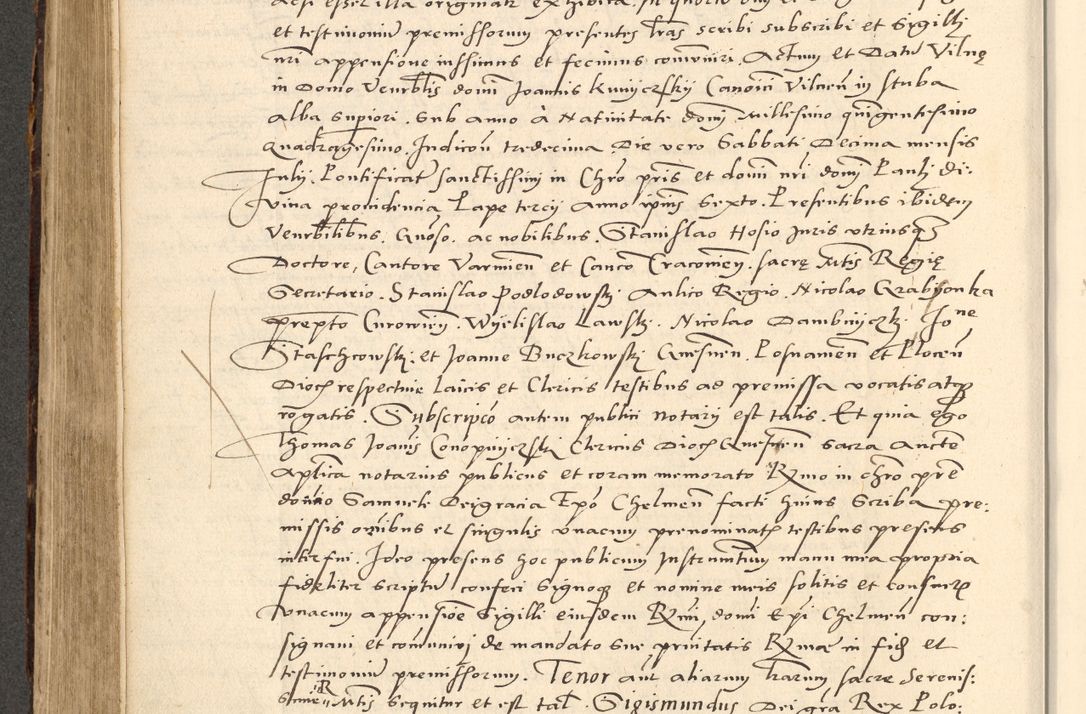 Zdjęcie nr 349 dla obiektu archiwalnego: Acta actorum causarum, sentenciarum et obligationum coram reverendo patre domino Paulo Crassowsky Varschoviensi et Omnium Sanctorum preposito, canonico vicarioque in spiritualibus ex commissione reverendissimi in Christo patris et domini domini Petri Dei gratia episcopi Cracoviensis ac officiali generali Cracoviensi ad annum Domini 1540, cuius indictio est 13, pontificatus sanctissimi in Christo patris et domini nostri domini Pauli divina providencia pape tercii anno sexto a die ac mense infrascriptis feliciter continuantur