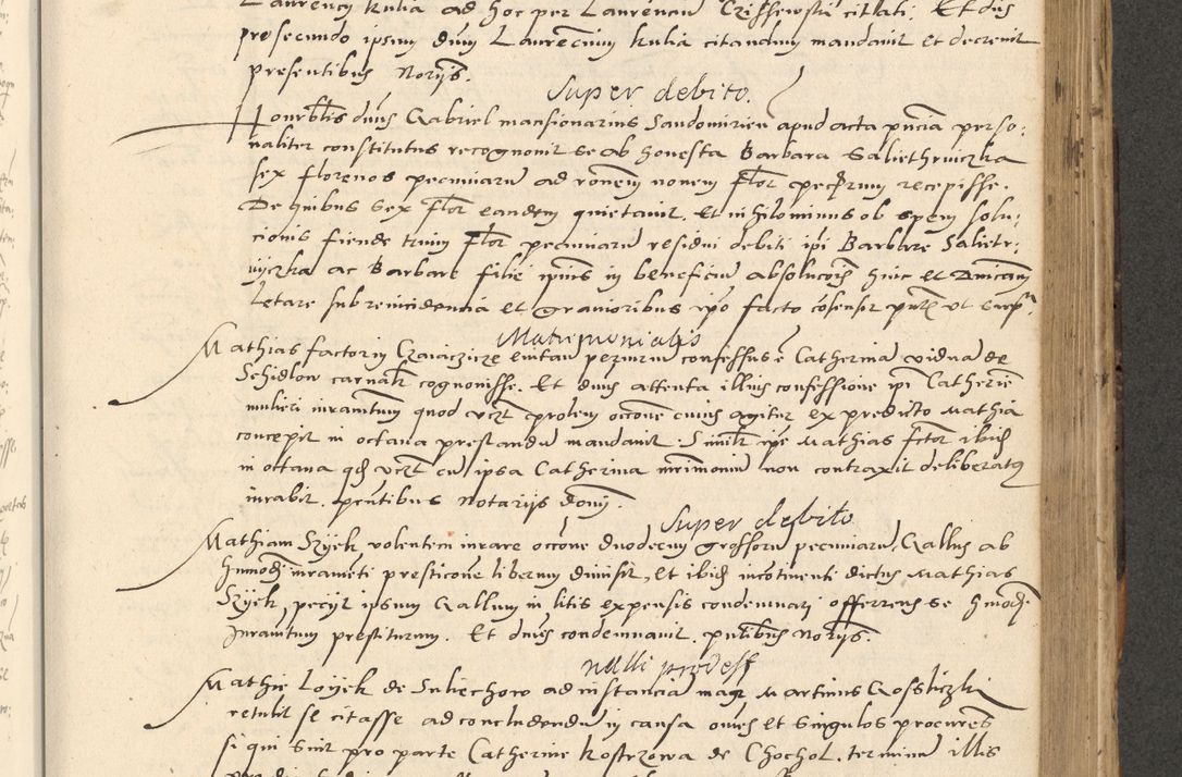 Zdjęcie nr 352 dla obiektu archiwalnego: Acta actorum causarum, sentenciarum et obligationum coram reverendo patre domino Paulo Crassowsky Varschoviensi et Omnium Sanctorum preposito, canonico vicarioque in spiritualibus ex commissione reverendissimi in Christo patris et domini domini Petri Dei gratia episcopi Cracoviensis ac officiali generali Cracoviensi ad annum Domini 1540, cuius indictio est 13, pontificatus sanctissimi in Christo patris et domini nostri domini Pauli divina providencia pape tercii anno sexto a die ac mense infrascriptis feliciter continuantur