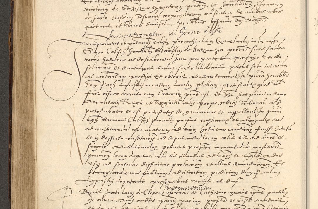 Zdjęcie nr 356 dla obiektu archiwalnego: Acta actorum causarum, sentenciarum et obligationum coram reverendo patre domino Paulo Crassowsky Varschoviensi et Omnium Sanctorum preposito, canonico vicarioque in spiritualibus ex commissione reverendissimi in Christo patris et domini domini Petri Dei gratia episcopi Cracoviensis ac officiali generali Cracoviensi ad annum Domini 1540, cuius indictio est 13, pontificatus sanctissimi in Christo patris et domini nostri domini Pauli divina providencia pape tercii anno sexto a die ac mense infrascriptis feliciter continuantur