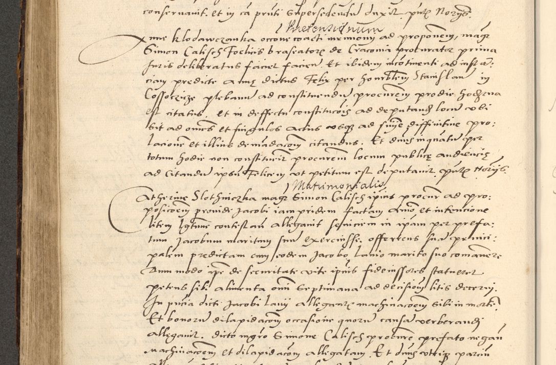 Zdjęcie nr 363 dla obiektu archiwalnego: Acta actorum causarum, sentenciarum et obligationum coram reverendo patre domino Paulo Crassowsky Varschoviensi et Omnium Sanctorum preposito, canonico vicarioque in spiritualibus ex commissione reverendissimi in Christo patris et domini domini Petri Dei gratia episcopi Cracoviensis ac officiali generali Cracoviensi ad annum Domini 1540, cuius indictio est 13, pontificatus sanctissimi in Christo patris et domini nostri domini Pauli divina providencia pape tercii anno sexto a die ac mense infrascriptis feliciter continuantur