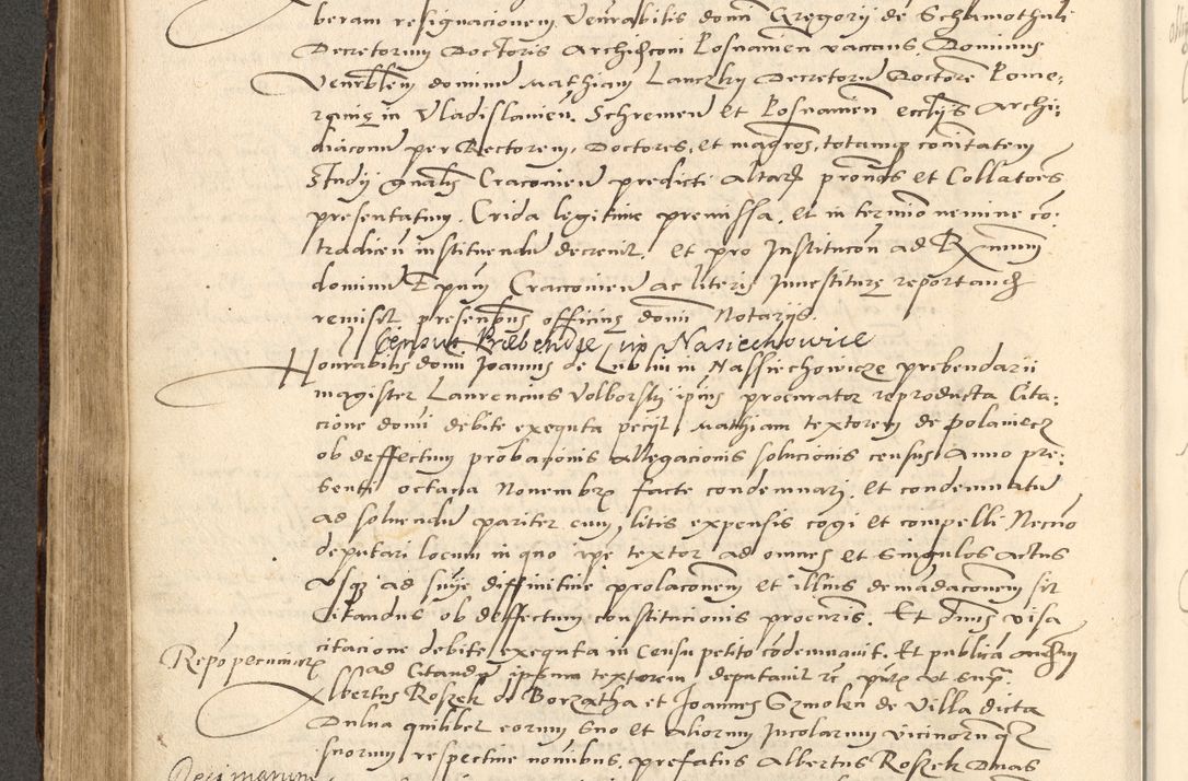 Zdjęcie nr 367 dla obiektu archiwalnego: Acta actorum causarum, sentenciarum et obligationum coram reverendo patre domino Paulo Crassowsky Varschoviensi et Omnium Sanctorum preposito, canonico vicarioque in spiritualibus ex commissione reverendissimi in Christo patris et domini domini Petri Dei gratia episcopi Cracoviensis ac officiali generali Cracoviensi ad annum Domini 1540, cuius indictio est 13, pontificatus sanctissimi in Christo patris et domini nostri domini Pauli divina providencia pape tercii anno sexto a die ac mense infrascriptis feliciter continuantur