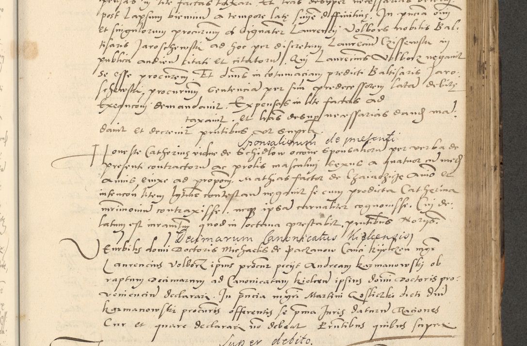 Zdjęcie nr 370 dla obiektu archiwalnego: Acta actorum causarum, sentenciarum et obligationum coram reverendo patre domino Paulo Crassowsky Varschoviensi et Omnium Sanctorum preposito, canonico vicarioque in spiritualibus ex commissione reverendissimi in Christo patris et domini domini Petri Dei gratia episcopi Cracoviensis ac officiali generali Cracoviensi ad annum Domini 1540, cuius indictio est 13, pontificatus sanctissimi in Christo patris et domini nostri domini Pauli divina providencia pape tercii anno sexto a die ac mense infrascriptis feliciter continuantur