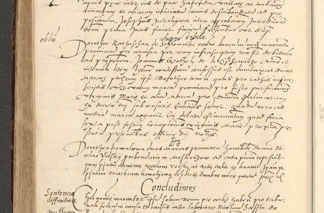 Zdjęcie nr 377 dla obiektu archiwalnego: Acta actorum causarum, sentenciarum et obligationum coram reverendo patre domino Paulo Crassowsky Varschoviensi et Omnium Sanctorum preposito, canonico vicarioque in spiritualibus ex commissione reverendissimi in Christo patris et domini domini Petri Dei gratia episcopi Cracoviensis ac officiali generali Cracoviensi ad annum Domini 1540, cuius indictio est 13, pontificatus sanctissimi in Christo patris et domini nostri domini Pauli divina providencia pape tercii anno sexto a die ac mense infrascriptis feliciter continuantur