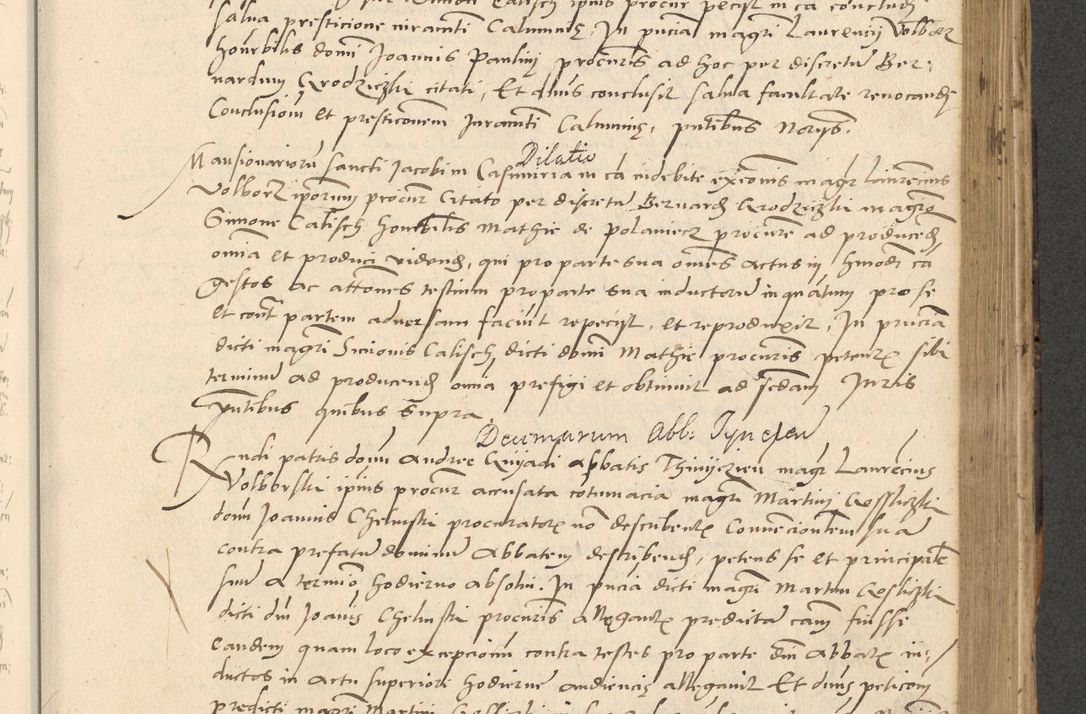 Zdjęcie nr 378 dla obiektu archiwalnego: Acta actorum causarum, sentenciarum et obligationum coram reverendo patre domino Paulo Crassowsky Varschoviensi et Omnium Sanctorum preposito, canonico vicarioque in spiritualibus ex commissione reverendissimi in Christo patris et domini domini Petri Dei gratia episcopi Cracoviensis ac officiali generali Cracoviensi ad annum Domini 1540, cuius indictio est 13, pontificatus sanctissimi in Christo patris et domini nostri domini Pauli divina providencia pape tercii anno sexto a die ac mense infrascriptis feliciter continuantur