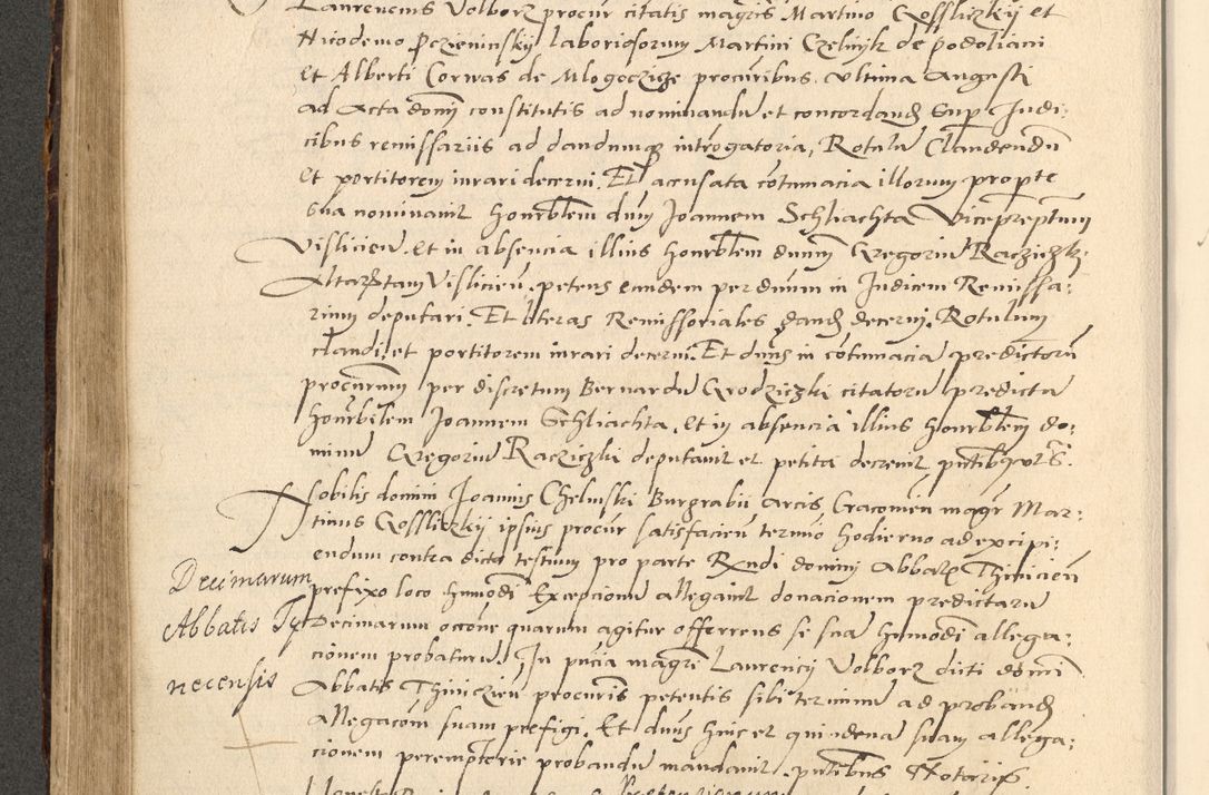 Zdjęcie nr 381 dla obiektu archiwalnego: Acta actorum causarum, sentenciarum et obligationum coram reverendo patre domino Paulo Crassowsky Varschoviensi et Omnium Sanctorum preposito, canonico vicarioque in spiritualibus ex commissione reverendissimi in Christo patris et domini domini Petri Dei gratia episcopi Cracoviensis ac officiali generali Cracoviensi ad annum Domini 1540, cuius indictio est 13, pontificatus sanctissimi in Christo patris et domini nostri domini Pauli divina providencia pape tercii anno sexto a die ac mense infrascriptis feliciter continuantur