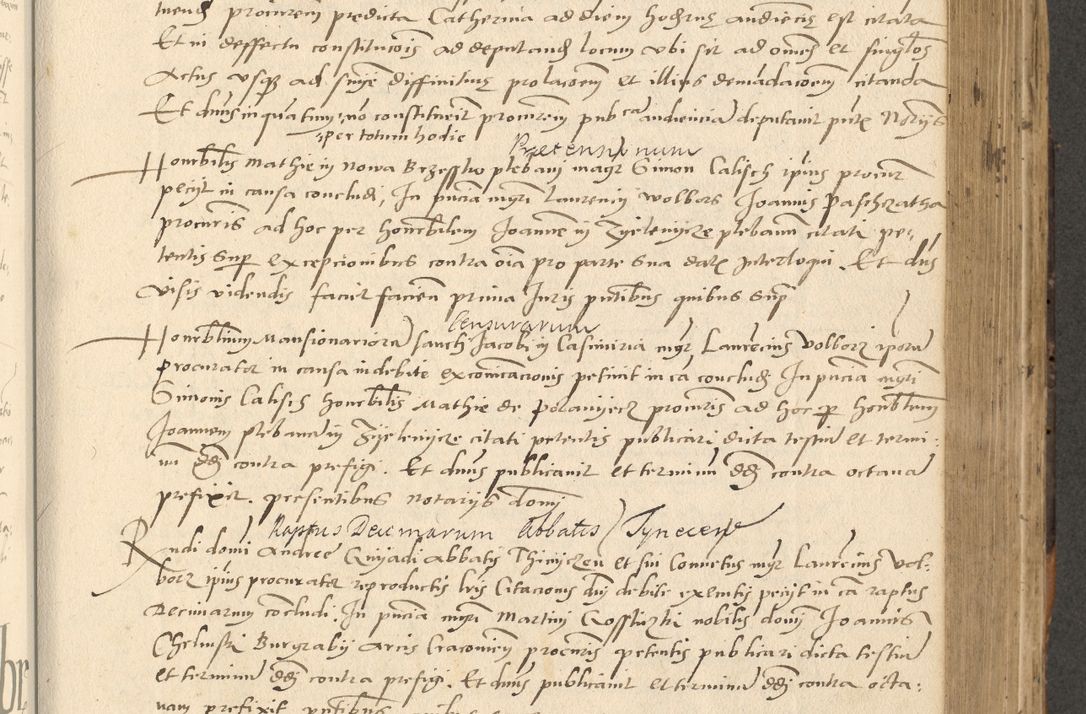 Zdjęcie nr 395 dla obiektu archiwalnego: Acta actorum causarum, sentenciarum et obligationum coram reverendo patre domino Paulo Crassowsky Varschoviensi et Omnium Sanctorum preposito, canonico vicarioque in spiritualibus ex commissione reverendissimi in Christo patris et domini domini Petri Dei gratia episcopi Cracoviensis ac officiali generali Cracoviensi ad annum Domini 1540, cuius indictio est 13, pontificatus sanctissimi in Christo patris et domini nostri domini Pauli divina providencia pape tercii anno sexto a die ac mense infrascriptis feliciter continuantur